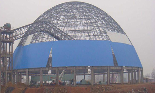 冷水江螺栓球网架加工的注意事项